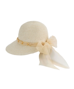 Hepburn Fashion Sun Hat HA320138 LIGHT TAN